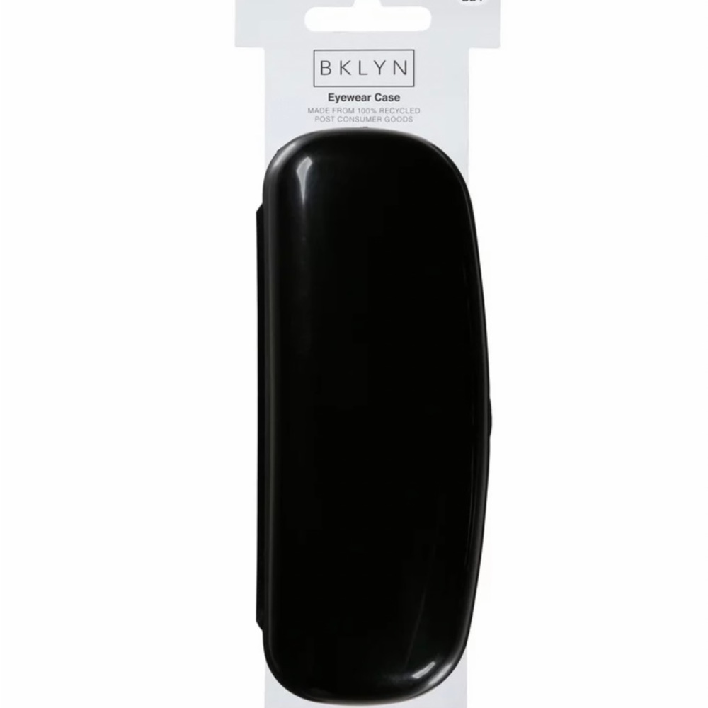 NWT BLACK EYEGLASS CASE